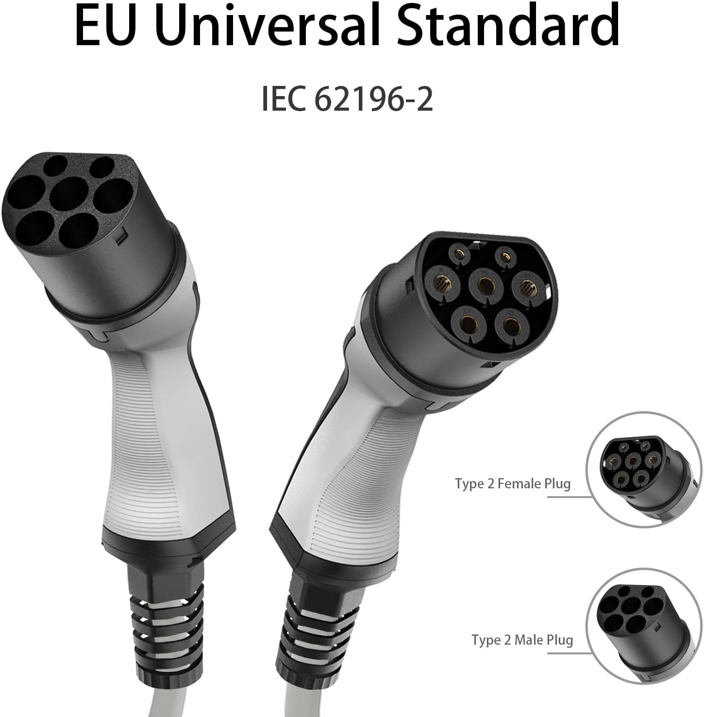 Cable de carga para vehículos eléctricos MOREC de 11 KW